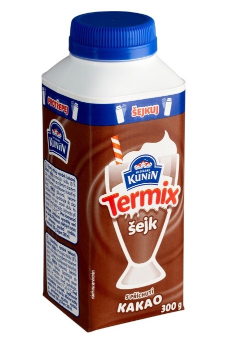 Nápoj termix šejk kakaový 300 g KUNÍN - Delikatesy, dárky Ostatní delikatesy