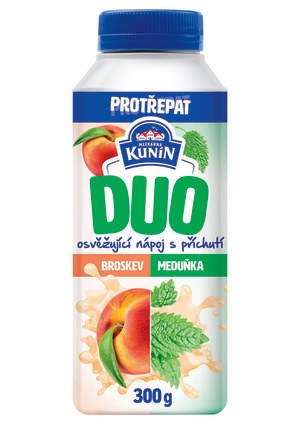 Nápoj osvěžující s příchutí broskve a meruňky 300 g KUNÍN DUO Nápoj osvěžující s příchutí broskve a meruňky 300 g KUNÍN DUO - Delikatesy, dárky Ostatní delikatesy