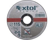 Kotouč řezný na hliník, průměr 115 x 1,0 x 22,2 mm EXTOL PREMIUM