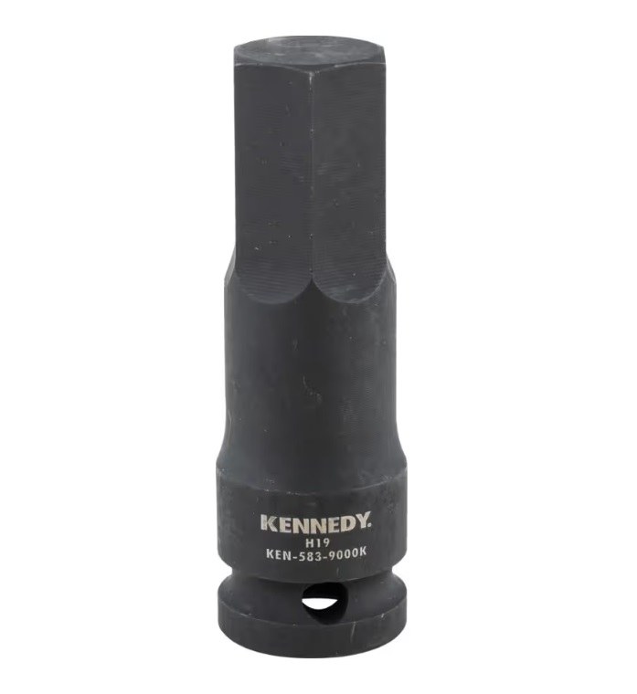 Hlavice zástrčná rázová IMBUS 19 mm, KENNEDY, 1/2" Hlavice zástrčná rázová IMBUS 19 mm, KENNEDY, 1/2" - Nářadí ruční a elektrické, měřidla Nářadí ruční Klíče, hlavice zástrčné