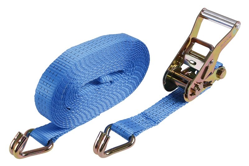 Pás upínací ráčnový 1.5" (35 mm) x 8 m TUV GS 3000 kg Pás upínací ráčnový 1.5" (35 mm) x 8 m TUV GS 3000 kg - Zavírače, zvedací a vázací technika Vázací technika Pásy upínací