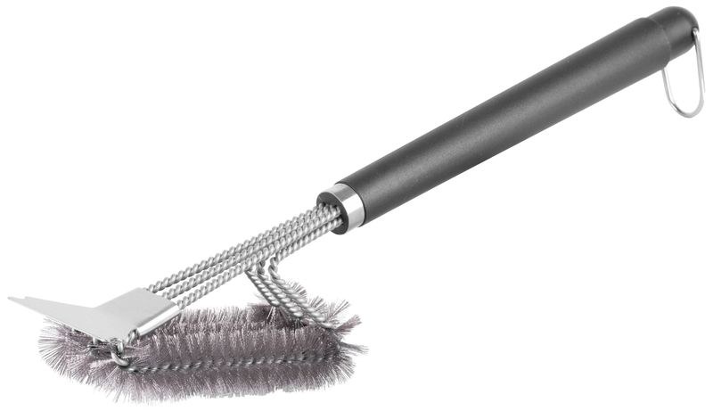 Kartáč ruční BBQ, inox, na čištění grilu se škrabkou, 42 x 10 x 7 cm Kartáč ruční BBQ, inox, na čištění grilu se škrabkou, 42 x 10 x 7 cm - Vybavení pro dům a domácnost Grily, krby, kamna a příslušenství