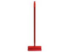 Smeták s tyčí ECONOMY 26/120 cm červený