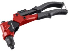 Kleště nýtovací s otočnou hlavou COMBO, pro nýtovací matice M3-M6 a trhací nýty 2,4-4,8 mm, FORTUM