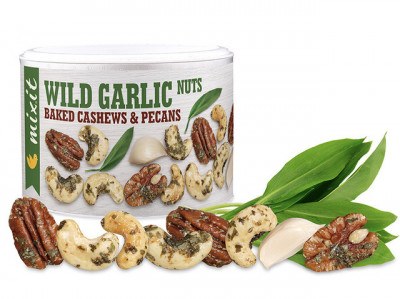 Směs pečených ořechů s medvědím česnekem 150 g MIXIT Směs pečených ořechů s medvědím česnekem 150 g MIXIT - Delikatesy, dárky Delikatesy