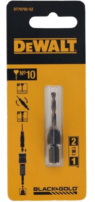 Vrták vodicí (3,17 mm) se záhlubníkem pro šrouby o průměru 5 mm Vrták vodicí (3,17 mm) se záhlubníkem pro šrouby o průměru 5 mm - Brusivo, vrtáky, závitořezy, kartáče Vrtáky, korunky Vrtáky do dřeva, sukovníky