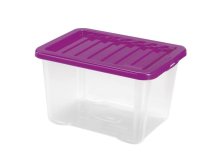 Box úložný s víkem 28 l, plastový