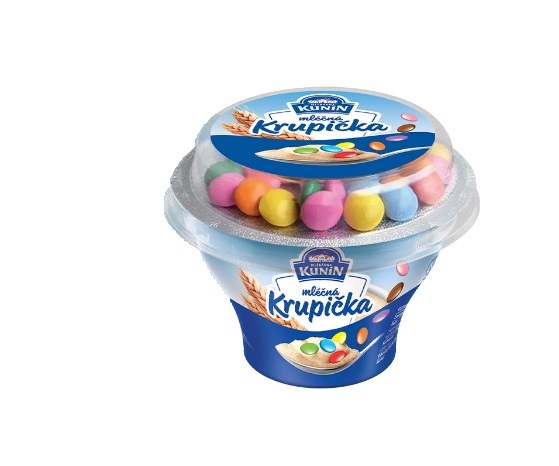 Krupička mléčná s lentilkami 150 g KUNÍN - Delikatesy, dárky Ostatní delikatesy