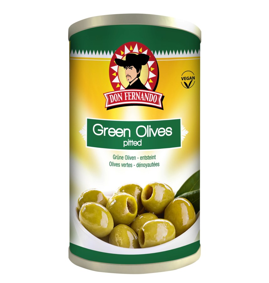 Olivy zelené - plech 350 g Olivy zelené - plech 350 g - Delikatesy, dárky Ostatní delikatesy