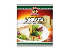 Tortilly z pšeničné mouky WRAPS 370 g