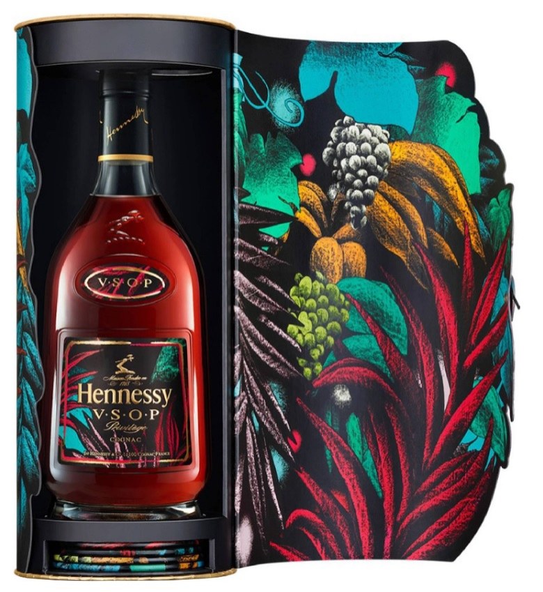 Koňak Hennessy VSOP Holidays C6 40% 70 cl. dárkové balení - Whisky, destiláty, likéry Koňak