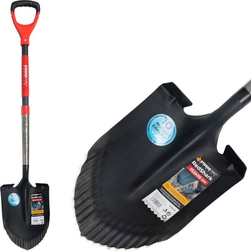 Rýč Strend Pro Premium RedShark, špičatý, se sklolaminátovou násadou D 1150 mm, záruka 10 r. Rýč Strend Pro Premium RedShark, špičatý, se sklolaminátovou násadou D 1150 mm, záruka 10 r. - Zednické nářadí, zahrada, nádoby Nářadí a pomůcky hospodářské Lopaty, rýče, krumpáče