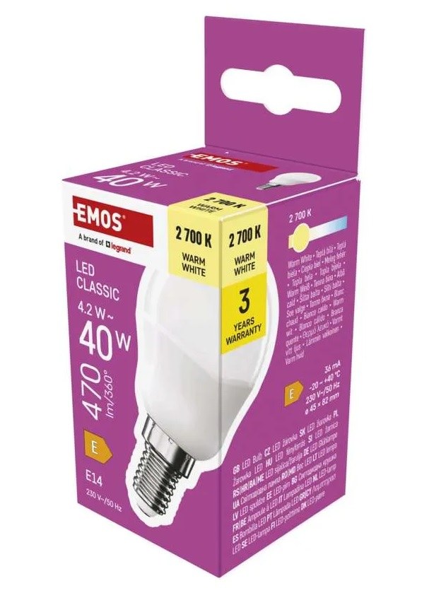 Žárovka ZQ1220 LED CLS MINI GL 5 W (40W) E 14 WW 470 lm, včetně RP Žárovka ZQ1220 LED CLS MINI GL 5 W (40W) E 14 WW 470 lm, včetně RP - Vybavení pro dům a domácnost Svítilny, žárovky, elektrické přísl.
