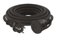 Kabel prodlužovací 5 m, 1 zásuvka 1,5 mm guma/neopren