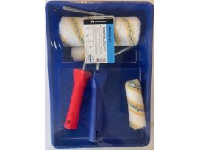 Set malířský, 1 x váleček 180 mm s držadlem, 2 x váleček mini 100 mm a 1 x držák, vana