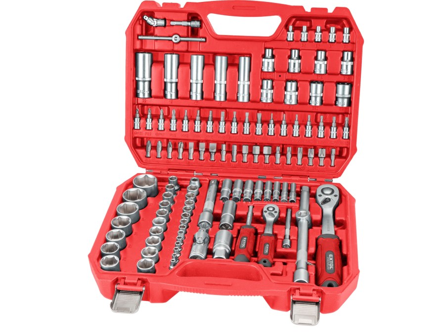 Hlavice nástrčná 1/4", 1/2" sada 110 ks EXTOL PREMIUM Hlavice nástrčná 1/4", 1/2" sada 110 ks EXTOL PREMIUM - Nářadí ruční a elektrické, měřidla Nářadí ruční Klíče, hlavice nástrčné