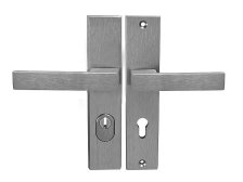 Kování bezpečnostní AXA-OMEGA 2 PLUS klika/klika 92 mm vložka inox elox F6