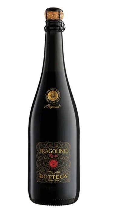 Víno šumivé růžové sladké Bottega Fragolino Rosso 0,75 l alk. 10,0 % Víno šumivé růžové sladké Bottega Fragolino Rosso 0,75 l alk. 10,0 % - Perlivé