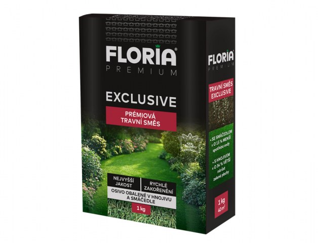 Směs travní Exclusive 1 kg Floria Směs travní Exclusive 1 kg Floria - Zednické nářadí, zahrada, nádoby Nářadí a pomůcky hospodářské Pomůcky hospodářské ostatní