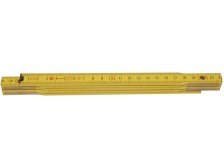 Metr skládací dřevěný 1 m P/6, citron