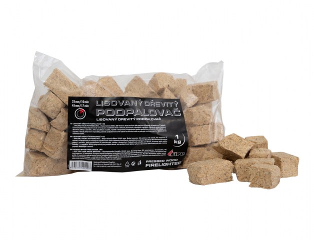 Podpalovač dřevitý  - lisovaný 1kg