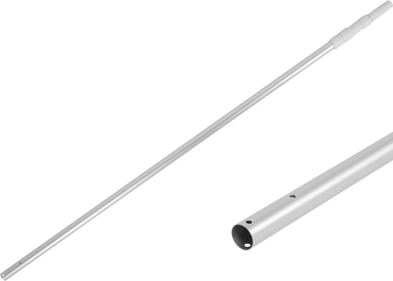 Tyč Strend Pro Pool, teleskopická násada pro síťku do bazénu, 150-450 cm, 0,8 mm, stříbrná - Vybavení pro dům a domácnost Bazény a příslušenstvi