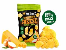 Sýr křupavý - Irský cheddar & cibule 20 g MIXIT (do kapsy)