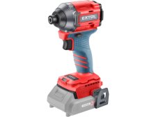 Utahovák rázový 1/4" aku SHARE20V, 230Nm, 20V Li-ion, bez baterie a nabíječky, BRUSHLESS EXTOL PREM.