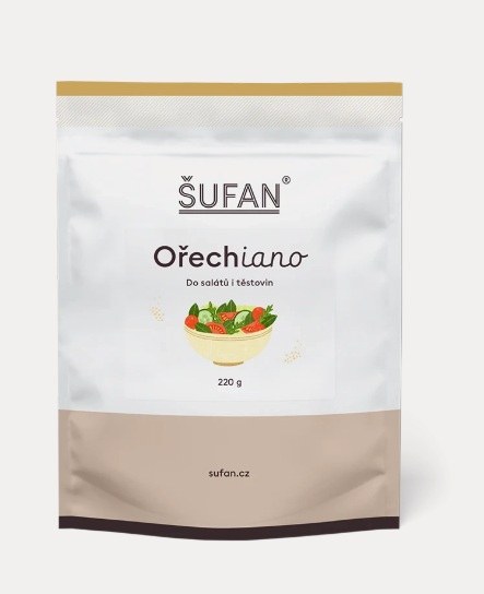 Ořechiano-rostlinný parmezán 220 g Ořechiano-rostlinný parmezán 220 g - Delikatesy, dárky Čokolády, bonbony, sladkosti