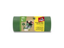 Pytle na odpadky FINO LD Pytle Green Life zatahovací 60 l, 18 ks, 27mi