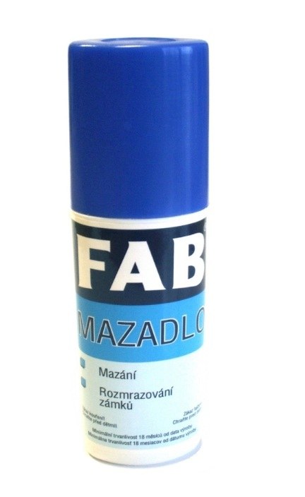 Mazadlo FAB 125 ml Mazadlo FAB 125 ml - Vybavení pro dům a domácnost Mazadla, spreje, lepidla