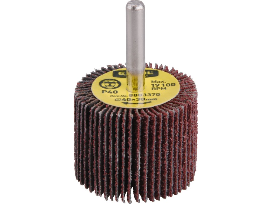 Kotouč lamelový brusný na stopce průměr 40 x 30 x 6 mm P40 Kotouč lamelový brusný na stopce průměr 40 x 30 x 6 mm P40 - Brusivo, vrtáky, závitořezy, kartáče Brusné a řezací materiály Kotouče brusné, lamelové