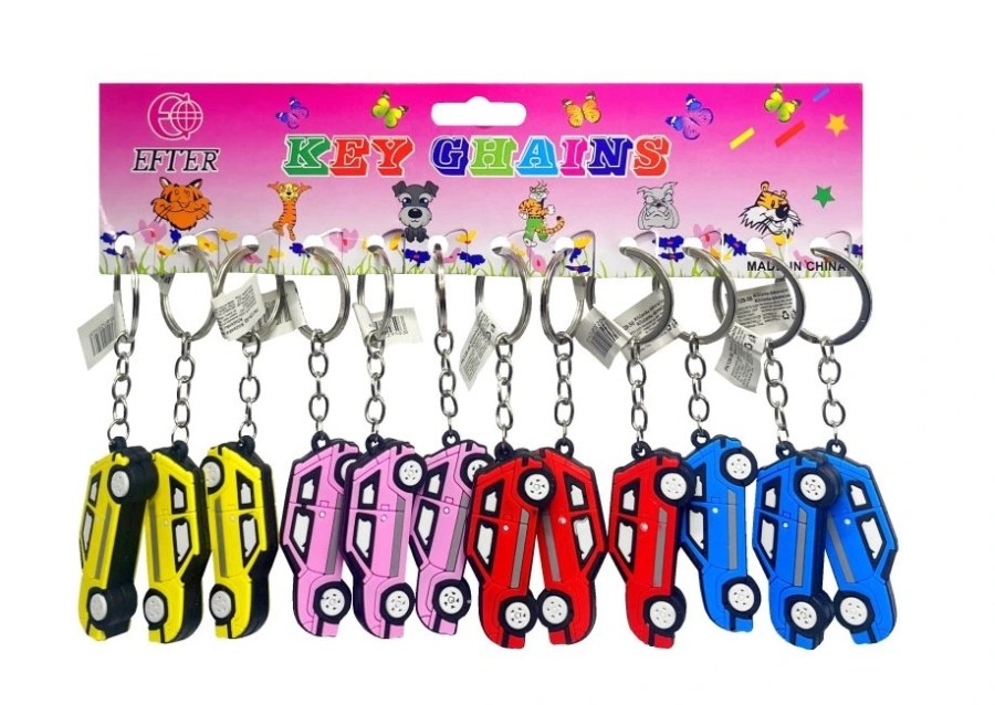 Přívěsek Auto placatá guma tlustá - Vybavení pro dům a domácnost Přívěsky, klíčenky, rozlišovače