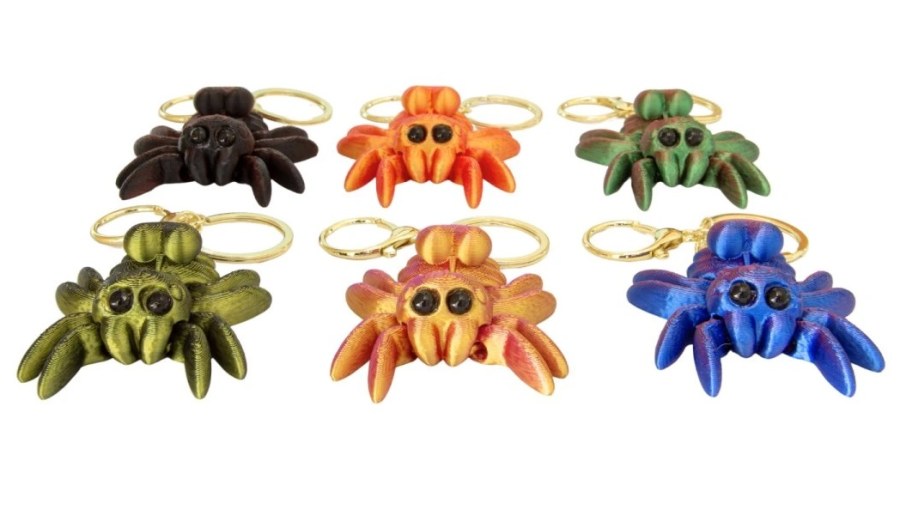 Přívěsek Pavouk tarantule - Vybavení pro dům a domácnost Přívěsky, klíčenky, rozlišovače