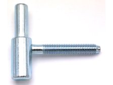 Závěs dveřní 60/10 SD M8 x 50 spodní díl, pravo-levý, zinek modrý