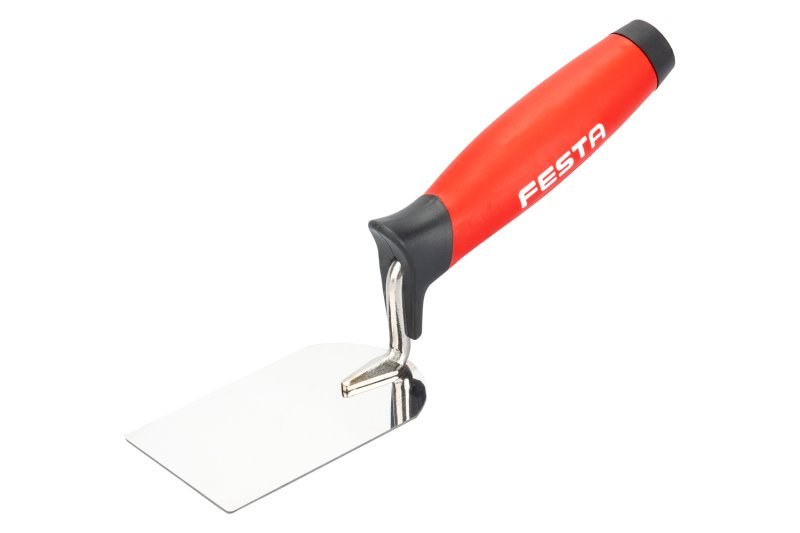 Lžíce vymazávací 60 mm nerez gumová ručka FESTA Lžíce vymazávací 60 mm nerez gumová ručka FESTA - Zednické nářadí, zahrada, nádoby Nářadí a pomůcky zednické Lžíce, naběračky, nádoby zednické