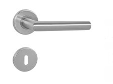 Kování rozetové FAVORIT-R klika/klika vložka broušená nerez BN