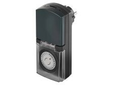 Časovač - zásuvka mechanická spínací venkovní P5508N IP44 s 24 hodinovým cyklem