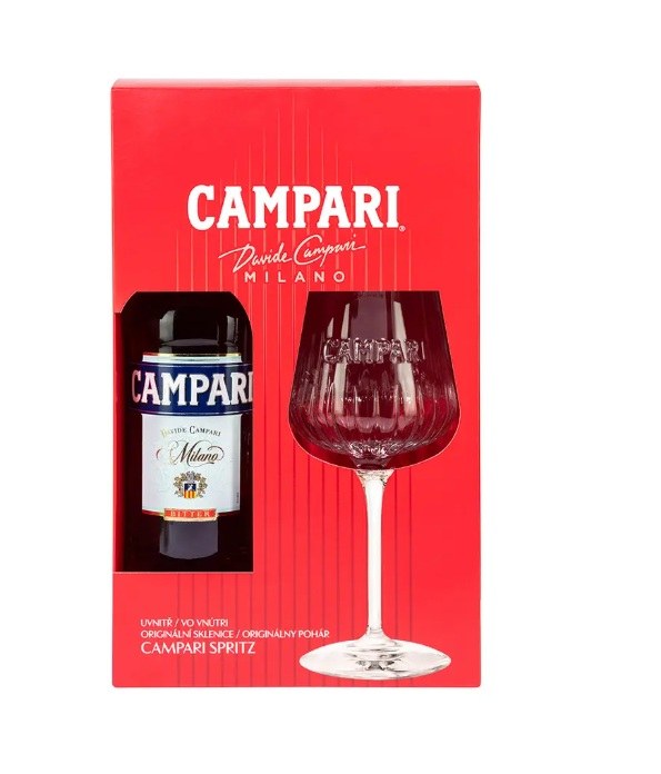 Campari Bitter 2023 0,7 l 25% dárkové balení Campari Bitter 2023 0,7 l 25% dárkové balení - Whisky, destiláty, likéry Likér