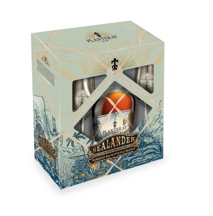 Rum Planteray Sealander 0,7 l 40% dárkové balení - Whisky, destiláty, likéry Rum