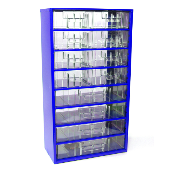 Organizér zásuvkový TOKOZ 12 - 8 M, 4 L, modrý (MA6754MO) - Vybavení pro dům a domácnost Schránky, pokladny, skříňky Bedny, boxy ukládací, skříňky