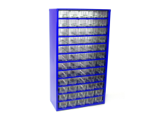 Organizér zásuvkový TOKOZ 12 - 60 S, modrý (MA6750MO)