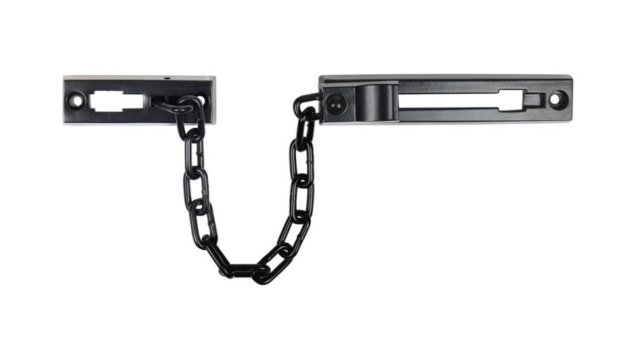 Řetízek dveřní pojistný RDG.005.CE černý Řetízek dveřní pojistný RDG.005.CE černý - Kliky, okenní a dveřní kování, panty Petlice, zástrče, pojistné řetízky