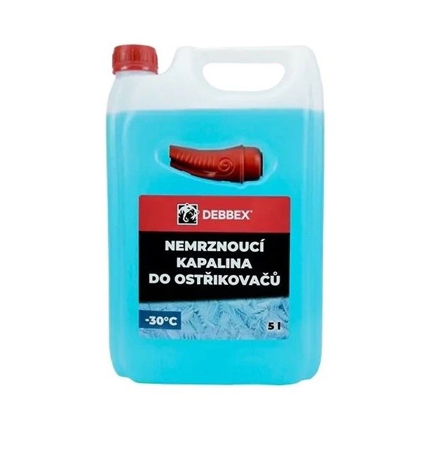 Směs do ostřikovačů -20°C nemrznoucí (zimní) 5 l Směs do ostřikovačů -20°C nemrznoucí (zimní) 5 l - Mazací, pneu a PB technika Autopříslušenství, autokosmetika