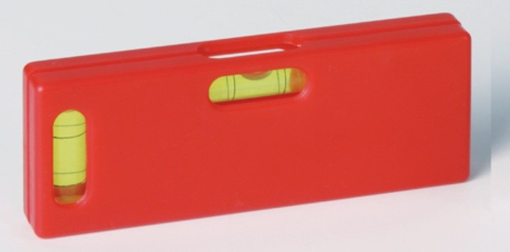 Vodováha MINI LEVEL červená Vodováha MINI LEVEL červená - Zednické nářadí, zahrada, nádoby Nářadí a pomůcky zednické Vodováhy, latě stahovací