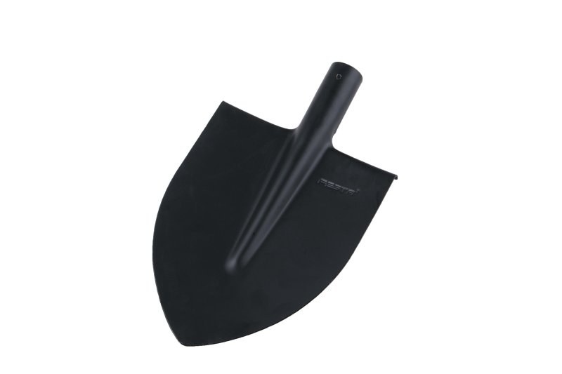 Rýč špičatý 22 x 50 cm černý - Zednické nářadí, zahrada, nádoby Nářadí a pomůcky hospodářské Lopaty, rýče, krumpáče