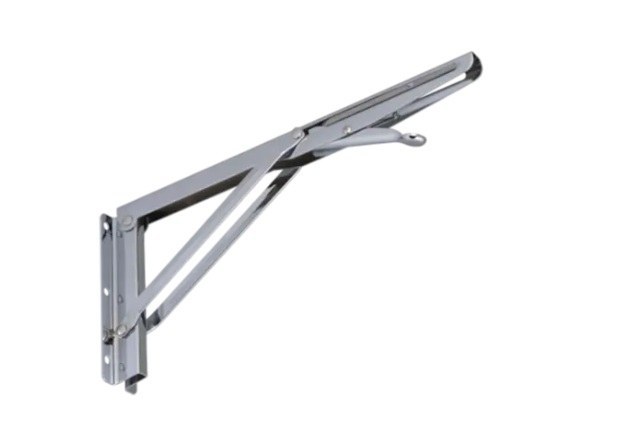 Konzole skládací WS 250 250 x 115 mm chrom Konzole skládací WS 250 250 x 115 mm chrom - Vybavení pro dům a domácnost Podpěry, konsole nábytkové, držáky