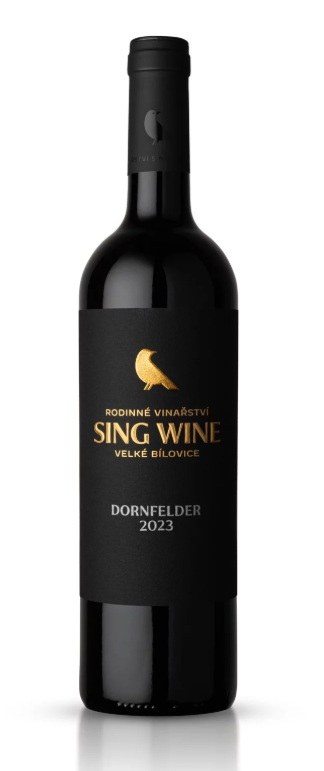 Víno Dornfelder 2023 PS suché, 0,75 l č.š. 22-23 alk. 13% - Víno tiché Tiché Červené