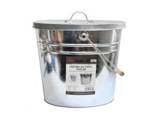 Nádoba na popel 13 litrů pozinkovaná