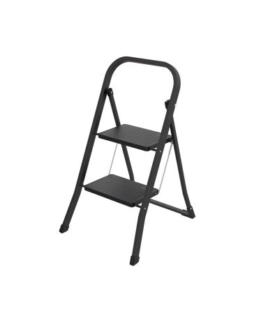 Schůdky PROFI MINI 1 x 2 příčky, jednostranné s madlem - Žebříky, manipul.technika, kolečka Schůdky Schůdky železné